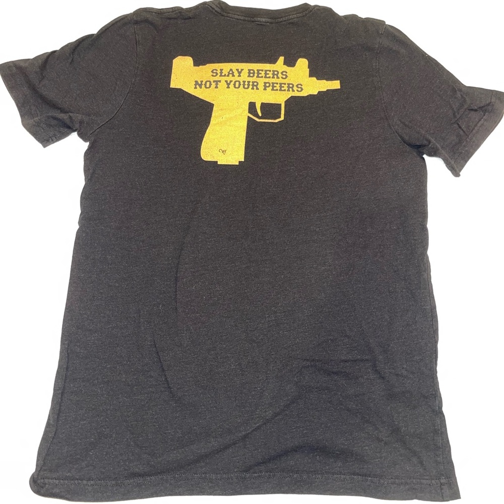 WRMFZY Classic Black Men's T-Shirt M